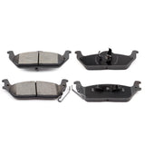 ECCPP D1012-7916 Rear Ceramic Disc Brake Pad Set Fit For Ford For F-150 2004-2011,For Lincoln Mark LT 2006-2008