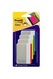 PostIt 686F1 Flat Filing Tabs, 2Inch, 24/Pk, Primary Color Bars