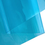 ONEART | 12 Gauge Clear Tinted Plastic Vinyl, 16x48 See Through Vinyl Fabric-Sky Blue