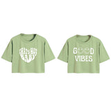 Toplot Tops For Women || Western Tops For Woman Stylish || Crop T-Shirt Western Pack Of 2 (Combo-Top-5258-Pst-Pst-S),Pista-Pista,,B0F6NRW59Z
