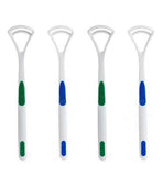 EsKube Oral Tongue Cleaner, Set Of 4 Pcs (Color & Design May Vary)