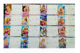 Pmw StickersBarbie Theme Paper Name Slip Note Book Stickers School Label for Girls Self AdhesiveStickers (Pack of 16) Random