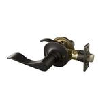 Design House 727990 Stratford 6Way Universal Passage Hall and Closet Door Lever, Pack of 1, Oil Rubbed Bronze