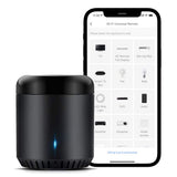 Broadlink WiFi Smart Home Hub RM Mini 3 (2.4 GHz Wi-Fi Only) IR Automation Learning Universal Remote Control for TV Compatible w