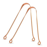 Karatking Copper Tongue Cleaner Pack Of 2 For Men And Women For Fresh Breath & Bacteria Removal Improved Taste Sense Comfortable