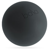 Bala Non-Weighted Exercise Ball (Charcoal) - 8 Yoga Ball for Barre, Stretching, Strength & Core Training - Small Pilates Ball Wo