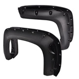 PIT66 Fender Flares, Fit 2007-2013 Chevy Silverado 1500(ONLY Fit 5.8' Short Bed) (NOT Fit 07 Classic Models,Not Fit GMC Sierra),