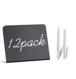 12 Pack 4x3Mini Chalkboard Signs for Chalk Sign for Food - Party - Buffet - Table Sign Chalkboard - Wedding - Bakery - Small Chalkboard Sign - Mini Chalkboards for Food