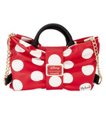 Loungefly Disney Minnie Mouse Rocks The Dots Bow Figural Crossbody Bag