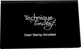 Technique Tuesday SCRU Clear Stamp Scrubber4.25X7.5, 4.25 x 7.5