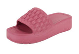 Ortho Joy Eva Sliders For Women || Waterproof & Everyday Flip Flops For Ladies || Slippers With Cushion Foot Bed || Anti-Slip Sole || Sweat Free || Super Flexible,Pink,4,B0DQTPML8W