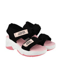 Shoetopia Lightweight Comfortable & Trendy Flatforms Pink Sandals For Women & Girls,Pink,4,B0BVMNNHHT