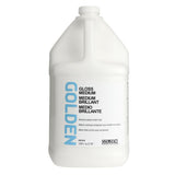 Gloss Medium by GOLDEN, 128 fl. oz. Jug, Professional Acrylic Medium, Transparent
