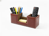 LUVYANSH Pen Stand Compact Desk Organiser Faux Leather Rectangular Stylish Design Use for Storage | Home | Kitchen | Make Up | C