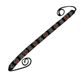 Banjara Kamarbandh Bohemian Kamarpatta Black Fabric Silver Bead Work Fashion Adjustable Fancy Waist Belt For Women & Girls