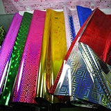 SIA VENDORS Gift Wrapping Paper roll MULTI COLOR Sheets Metallic Gift Wrapping Paper Sheet (XL Size, 70cm*50cm)(Pack of5) (Mult