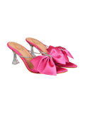 Shoetopia Womens Ultra Pink Heeled Sandal - 6 Uk (Ultra-Pink),Pink,6,B0CH4VN72X