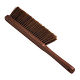 Cnxhmbru Hand Broom with Soft Horsehair Bristles, Wooden Handle, Dusting Brush for Car, Bed, Furniture, and Couch