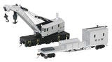 Bachmann Trains 250Ton Steam Crane & Boom Tender MAINTENANCE OF WAY HO Scale
