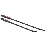 Mayhew Tools 61353 Dominator Pry Bar, 25 & 31 Curved, Black Oxide Finish