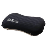 Merishopp PressToInflate Inflatable Camping Pillow Compact Pillow With Dual Surfaces Lightweight Portable For Campers, Backpac