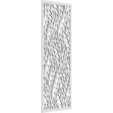 13 3/8W x 34 3/8H x 3/8T Ortonville Decorative Fretwork Wall Panels in Architectural Grade PVC