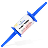 Simxkai Kite Spool, Reel Winder,Grip String Handle, 600 feet Twisted Line for Each String Handle (1&2&3&4pack) (Blue)