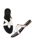 Shoetopia White Flat Sandals For Women /Eu40,White,7,B0DJJXZT91