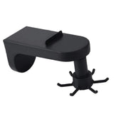ECOMISTIQ Kitchen Cooking Utensil Rotate Carousel Oragnizer 6 Hook Black_Wall Mount | Racks & Holders Storage Organization Kitch