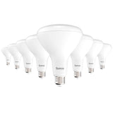 Sunco 8 Pack BR40 LED Light Bulbs, Indoor Flood Lights, Recessed Can Light Bulb, 1400 LM, 17W (100W Equivalent), 5000K Daylight,