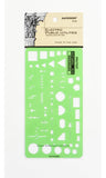 Rapidesign Public Utilities Template, 1 Each (R45)