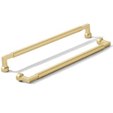 khtumeware 5-Pack 12-Inch(305mm) Brushed Gold Cabinet pulls Kitchen Cabinet Handles, Cabinet Pulls Kitchen Cabinet Hardware for