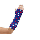CastCoverz! Designer Arm Cast Cover - USA Stars - Large Short: 13 Length X 13 Circumference - Removable and Washable - Made in U