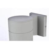 Living District Modern Home Decorative Raine Outdoor Wall In Silver