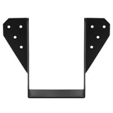 GBGS 10 Pcs Black 4 x 6 Face-Mount Joist Hanger,Inner Width:3-1/2 Fit 4x6,4x8 Post,14 Gauge