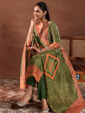 Libas Women'S Silk Blend Kurta Set (49336 Green L