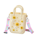 Club Bollywood The Style Sutra Beach Hole Bag Creative Handbag For Women For Shopping Travel Swimming Pools Yellow|Clothing, Sho