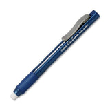 Pentel Clic Retractable Eraser, Refillable, Blue Barrel (PENZE22C)