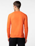Fyltr Men'S Casual Raglan Sleeve Sweatshirt With Pocket Detail - Full Sleeve | Rib Hem & Cuff | Casual Winterwear For Men,Gleaming Orange,Gleaming Orange,Xl