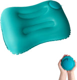 Bosig Inflatable Camping Cushion, Ultralight Air Pillow For Travel, Comfortable Portable Travel Pillow For Neck & Lumbar Support
