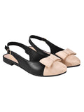 Shoetopia Stylish Upper Bow Cream Flats For Women & Girls /Uk3,Cream,3,B0C5RC42CR