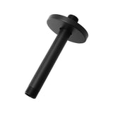 DOLGABA Straight Shower Arm with Flange, Ceiling Mount 6 Rainfall Shower Head Arm Extension Replacement, High Pressure & Hard Wa