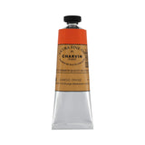 Charvin Extra Fine Professional Diamond Orange Artist Oil Paint 60 ml - Triple-Milled for Smoothness, Rich Texture, Poppy Oil-Ba