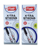 Flair 2.0 mm Extra Dark & Strong 2B Graphite Lead Designed for 2.0 mm Mechanical Pencil| Pack of 60 Leads (20 Tubes X 3 Leads Ea