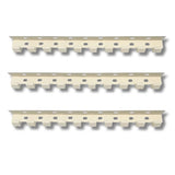 Qlarity Covers PVC Curtain Mount Hanger 60 Inch Heavy Duty Bracket