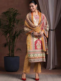 Libas Women'S Poly Crepe Kurta Set (36945 Mustard Xs