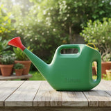 Go Hooked Watering Can (5L) | Indoor Outdoor Watering Shower Can | Plastic Green Water Can With Sprayer For Plants/Garden | Wate