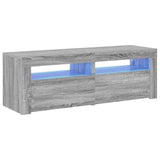 vidaXL TV Cabinet Gray Sonoma Engineered Wood Standard Modern