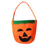 ZOOMELLA Halloween Pumpkin Bag Gift Bags Candy Tote Bag for Halloween Travel Vacation B