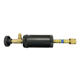Mastercool 90375 Standard Oil and Dye Injector for R12 A/C Systems - 2 oz Heavy-Duty Canister - 1/4FFL x 1/4MFL Flare Fi